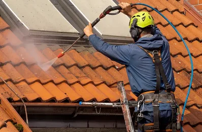 Démoussage et hydrofuge de toiture à Chassiecq
